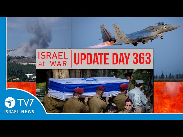 ⁣TV7 Israel News - Swords of Iron, Israel at War - Day 363 - UPDATE 03.10.24