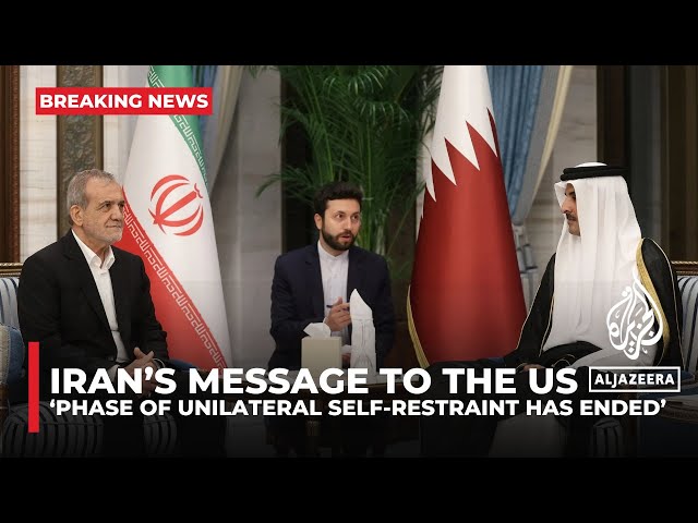 ⁣‘Phase of unilateral self-restraint has ended,’ Iran tells US in indirect message: Official