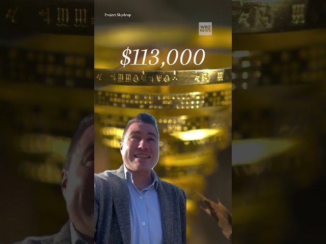 ⁣Treasure hunt in Massachusetts worth over $100,000 #shorts #news #treasure #projectskydrop