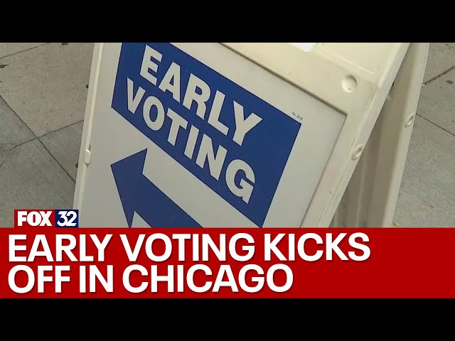 ⁣Early voting kicks off in Chicago