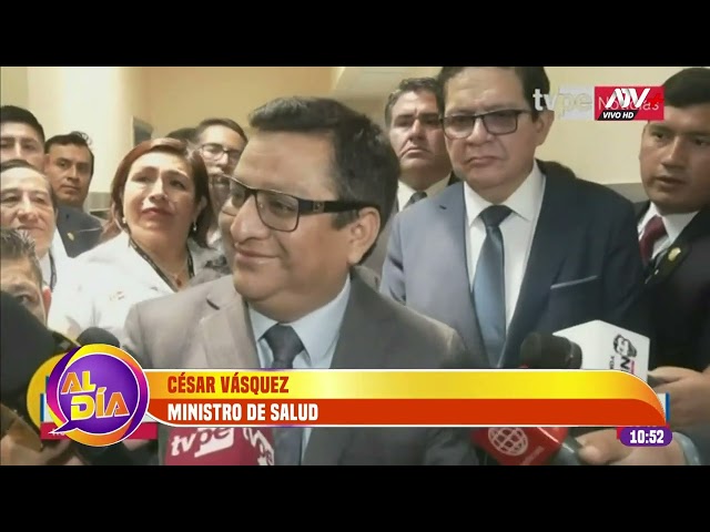 ⁣Ministro de Salud sobre silencio de la presidenta ante la prensa: "Ella ya ha tomado una decisi