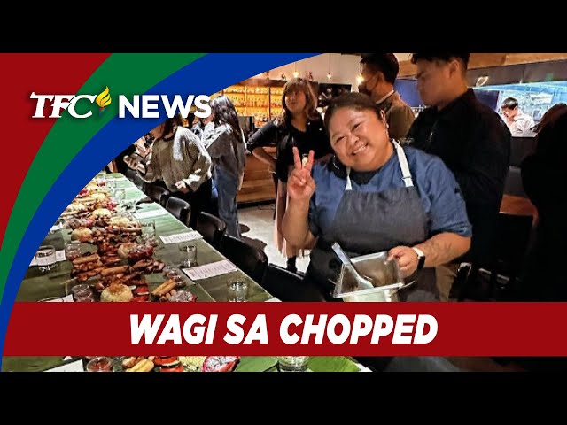 ⁣Chef Ashley Lujares ibinida ang lasang Pinoy sa 'Chopped' ng Food Network | TFC News Nevad