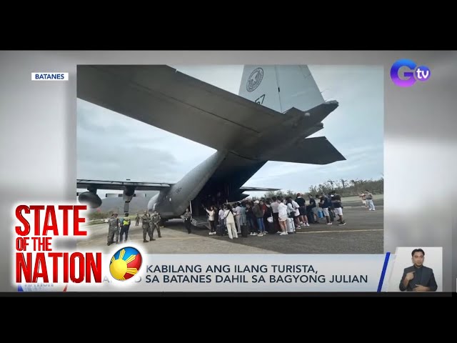 ⁣Bagyong Julian, muling pumasok sa PAR; 2 patay sa pag-landfall nito sa Taiwan | SONA