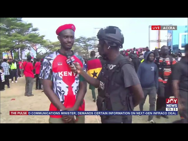 ⁣‘Destroy galamsey, not our future’ – Protesters fume as they demand release of detained activists