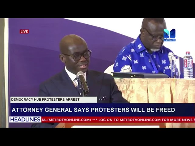 ⁣Attorney General says protestors will be freed