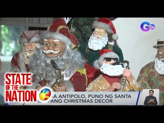 ⁣State of the Nation: (Part 1 & 3) Road rage; Santa Claus Museum sa Antipolo; atbp.