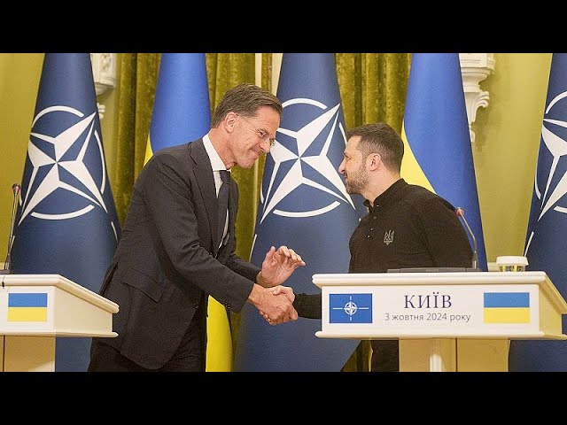 ⁣NATO-Chef Rutte in Kiew: Ukraine ist der NATO "näher als je zuvor"