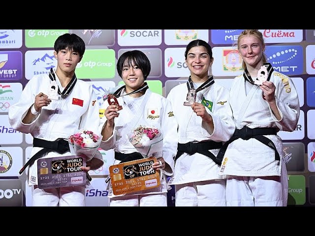 ⁣Espectacular segunda jornada del Campeonato Mundial Junior de Judo en Dusambé