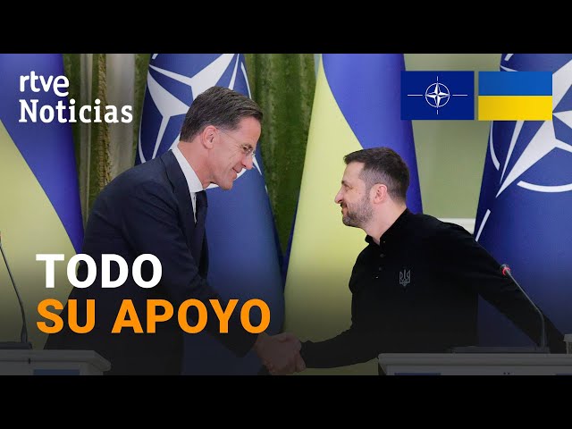 ⁣RUSIA- UCRANIA: RUTTE con ZELENSKY mientras MOSCÚ CASTIGA con CÁRCEL la CRÍTICAS a la GUERRA | RTVE