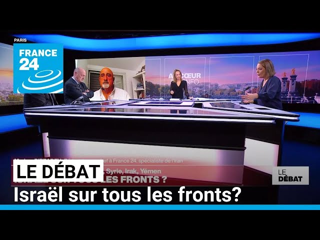 ⁣Le Débat - Gaza, Cisjordanie, Liban, Iran, Syrie, Irak, Yémen : Israël sur tous les fronts?