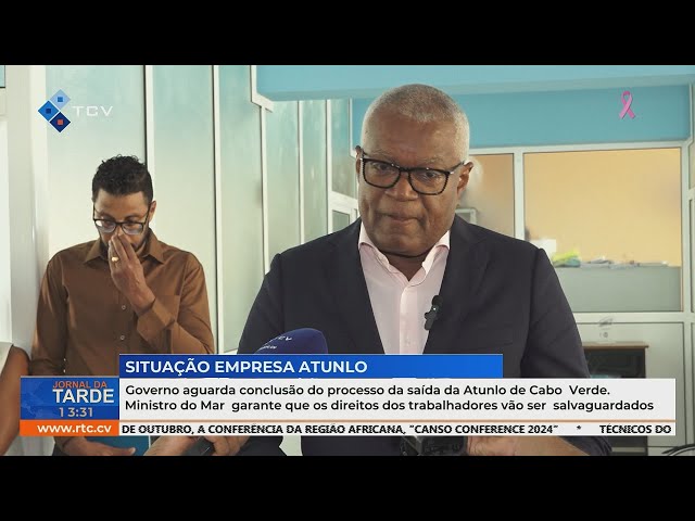 ⁣Governo aguarda saída da Atunlo de Cabo Verde; Ministro do Mar garante direitos dos trabalhadores