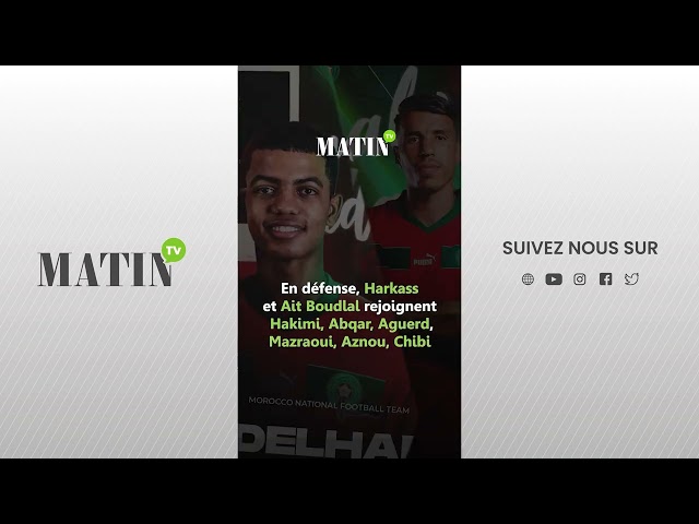 ⁣Lions de l’Atlas : De nouveaux visages pour les matchs Maroc-Centrafrique