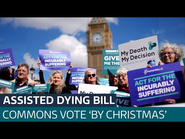 ⁣Bill to legalise assisted dying in England and Wales to go before Parliament