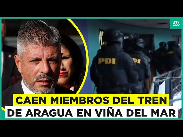 ⁣Detienen a miembros del Tren de Aragua en Viña del Mar