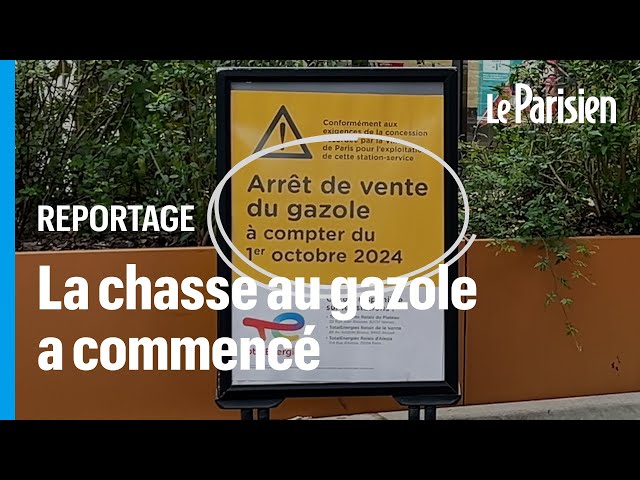 ⁣Paris : l'interdiction du diesel dans ces quatre stations-service affole les conducteurs