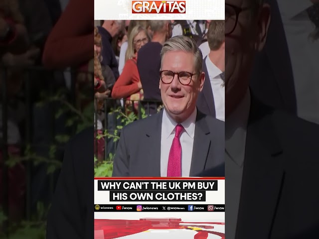 ⁣Wardrobe-Gate Leaves UK PM Red-Faced | Gravitas | WION Shorts