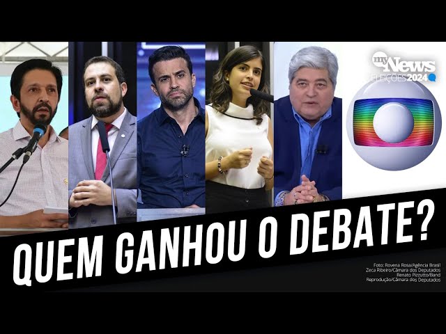 ⁣VEJA O QUE ACONTECEU NO DEBATE DA GLOBO ENTRE NUNES, BOULOS, MARÇAL, TABATA E DATENA