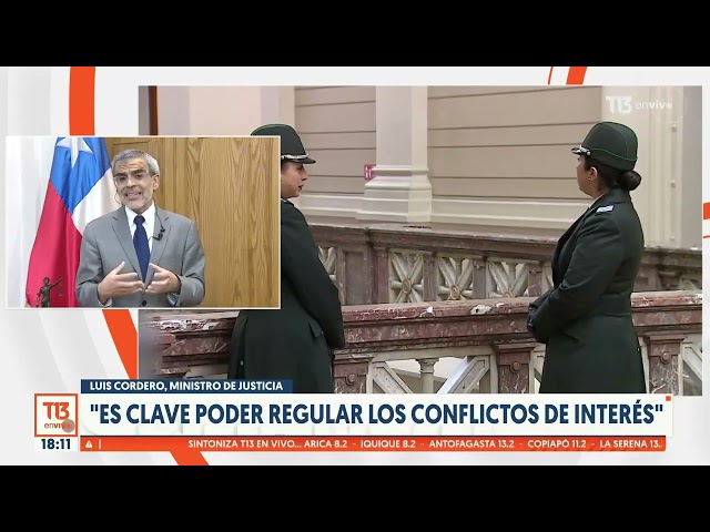 ⁣Ministro Cordero: "Chile tiene indicadores bajos en confianza en la justicia"