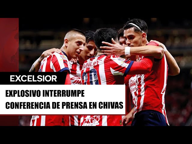 Lanzan explosivo previo a conferencia de prensa en Chivas