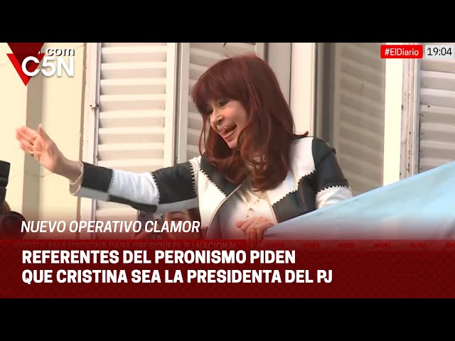 ⁣Piden que CRISTINA KIRCHNER sea la PRESIDENTA del PJ