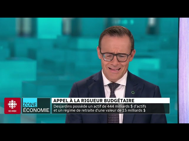 ⁣Entrevue avec le PDG de Desjardins | Zone économie