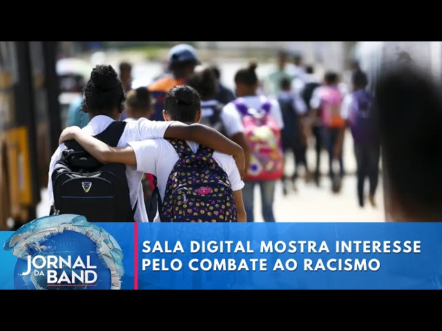 ⁣Sala Digital mostra interesse dos eleitores pelo combate ao racismo | Jornal da Band