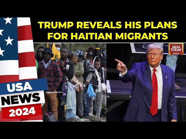 ⁣Donald Trump Vows To Deport Haitian Migrants Who Reside In Ohio If Reelected | US Elections 2024