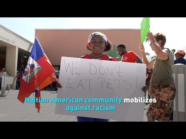 ⁣Haitian American community mobilizes against racism