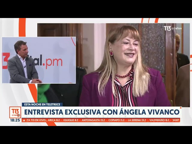 ⁣Soledad Onetto entrega detalles de entrevista exclusiva a Ángela Vivanco