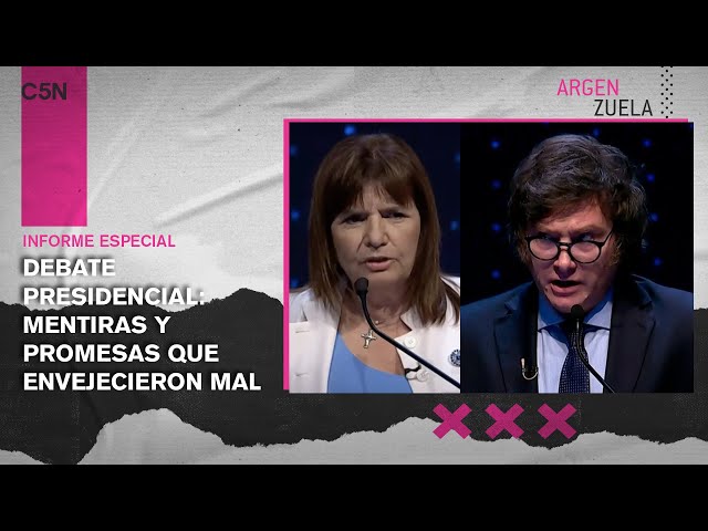 ⁣Se cumplió un AÑO del DEBATE PRESIDENCIAL: informe especial de ARGENZUELA