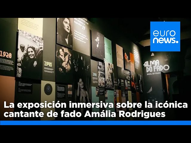 ⁣‘Ah, Amália’: Vive la exposición inmersiva sobre la icónica cantante de fado Amália Rodrigu…