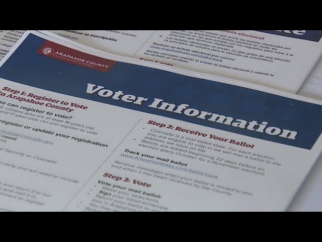 ⁣Arapahoe County holds event to raise awareness about voting inclusivity