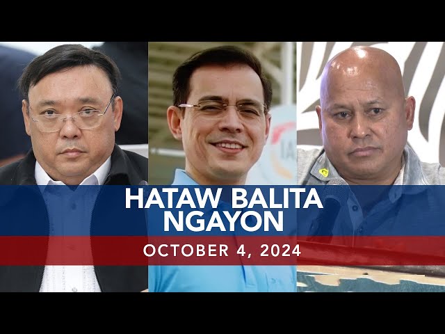 ⁣UNTV: Hataw Balita Ngayon | October 04, 2024