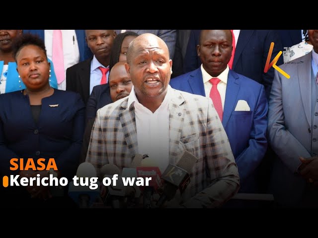 ⁣War between Kericho Governor Erick Mutai and the County Assembly continues