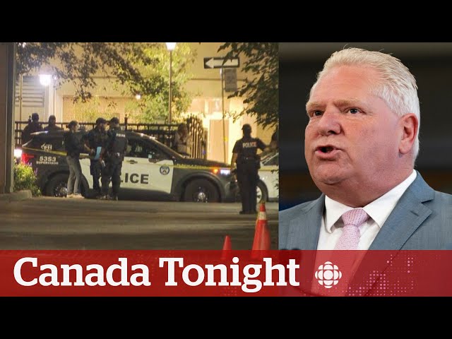 ⁣Ford says bail system ‘broken’ after Toronto police officer shot | Canada Tonight