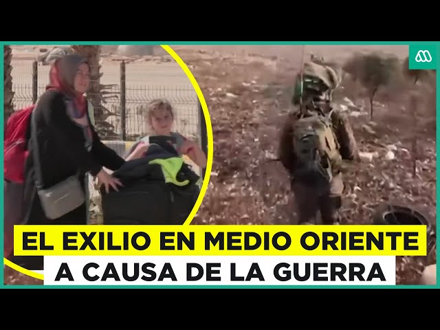 ⁣Masivo escape de Medio Oriente: El exilio en la guerra de Irán-Israel