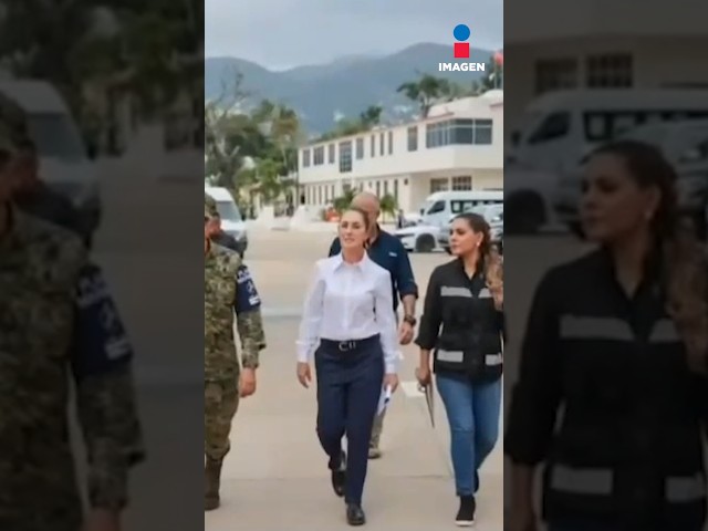 ⁣Claudia Sheinbaum visita Acapulco, Guerrero, tras el paso de “John” | Shorts | DPC