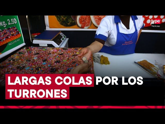 ⁣Se incrementa venta de turrones de Doña Pepa en mes morado