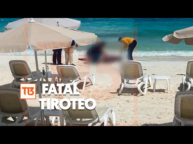 ⁣Chileno relata fatal tiroteo en Cancún: sujetos en moto de agua mataron a balazos a una persona