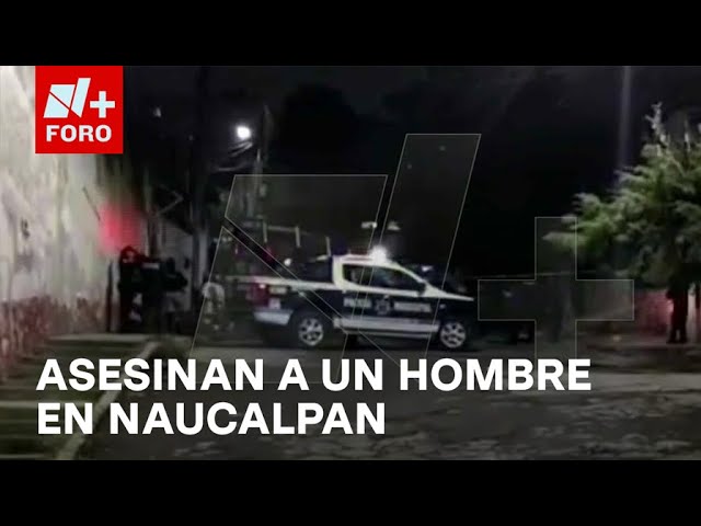 ⁣Asesinan a hombre en la colonia San Antonio Zomeyucan en Naucalpan - En Una Hora