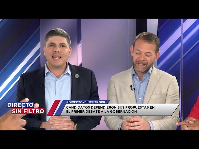 ⁣El análisis más candente del debate a la Gobernación en "Directo y Sin Filtro"