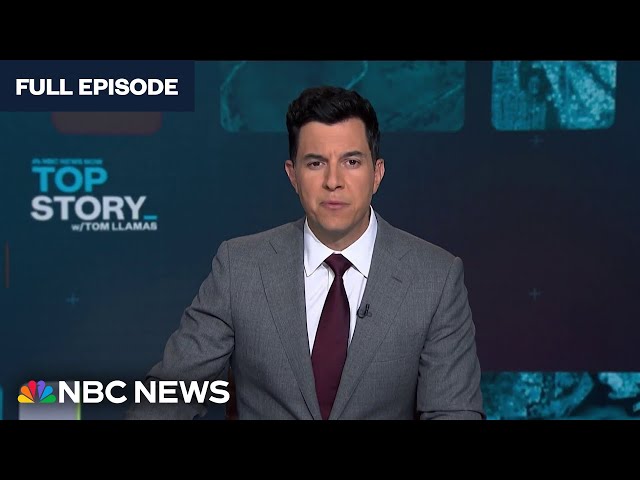 ⁣Top Story with Tom Llamas - Oct. 3 | NBC News NOW