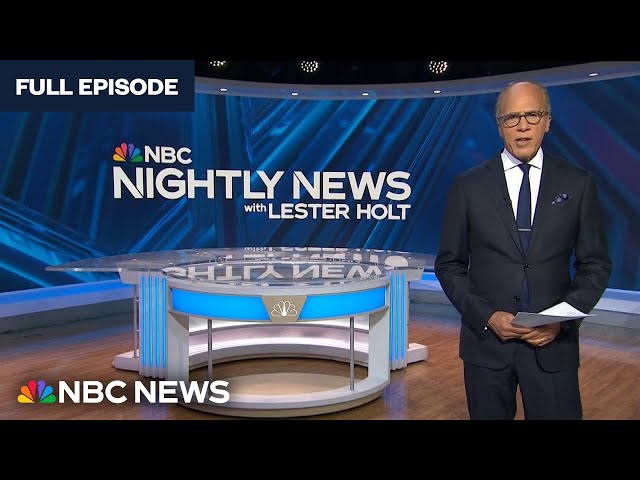 ⁣Nightly News Full Broadcast - Oct. 3