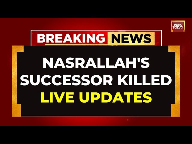 ⁣LIVE: Israel-Hezbollah War Escalates | Nasrallah's Successor Killed | Another Hezbollah Leader 