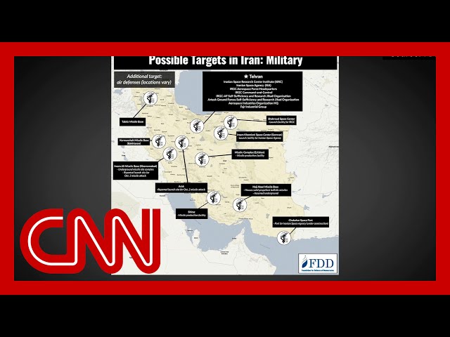 ⁣See where Israel may strike in Iran, and hear how Iran will defend themselves