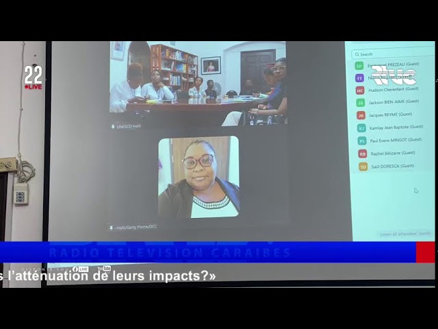 ⁣Conférence-Débat : « les changements climatiques en Haïti, en tant que facteur de risque majeurs»