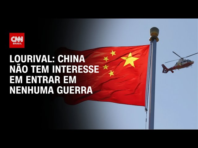 ⁣Lourival: China não tem interesse em entrar em nenhuma guerra | WW