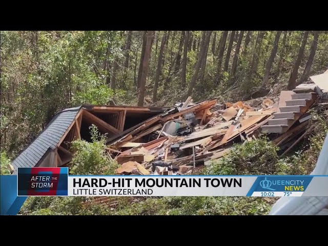 ⁣Historic Inn owner & guest escape destruction in Little Switzerland