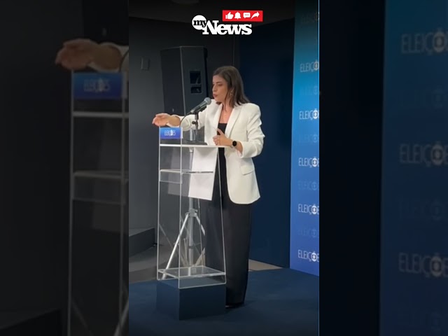 ⁣"É UM DESRESPEITO", DIZ TABATA AMARAL SOBRE VOTO ÚTIL #shorts #política #debate #sp #notic