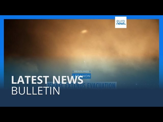 ⁣Latest news bulletin | October 4th – Morning